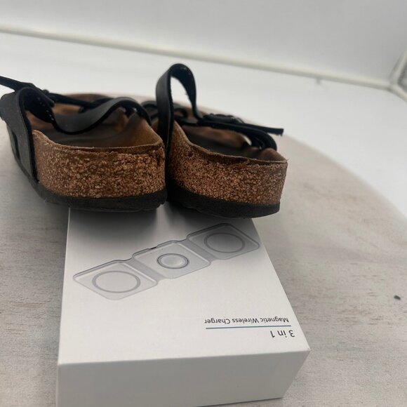 Birkenstock Mayari sandals (Black leather) - Picture 4 of 14